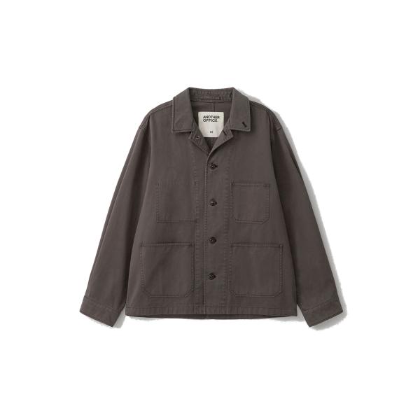French Garment Work Jacket / CHARCOAL BROWN (AOFSJ...