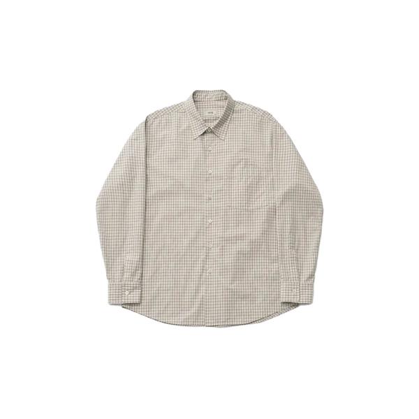 Ordinary Check Shirt - ECRU (AOFSSH004) ANOTHER OF...