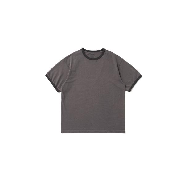 Homeboy Garment Ringer Tee / CHARCOAL BROWN (AOFST...
