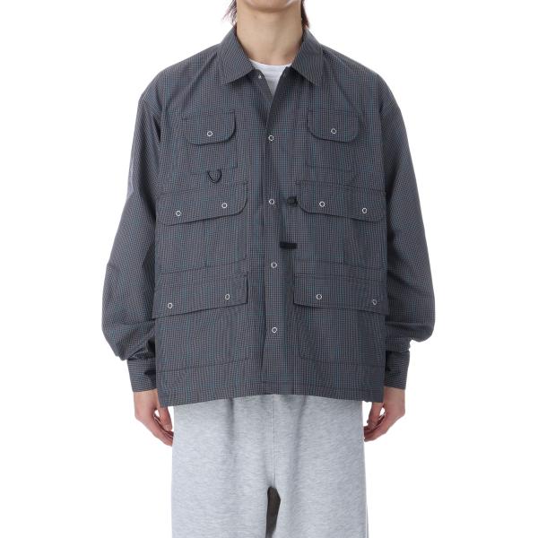 TECH MULTI FISHING POCKET SHIRT L/S - BLACK (BE-85...