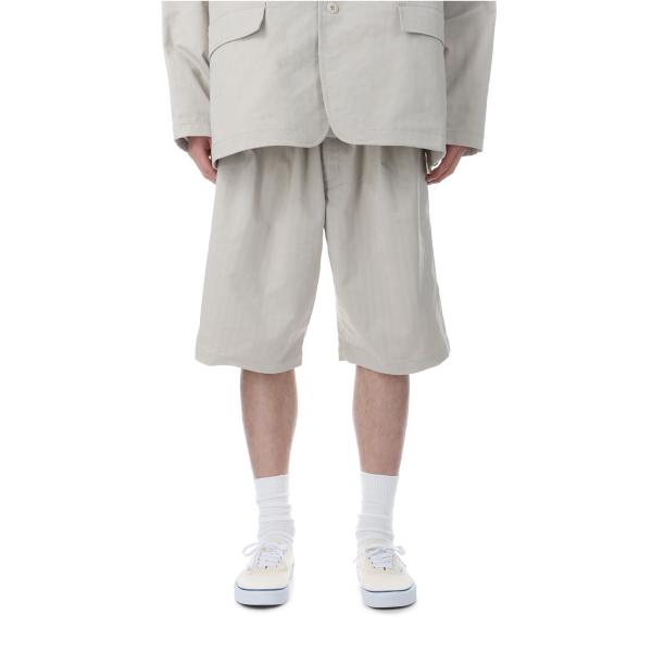 TECH EASY SHORTS HERRINGBONE - ECRU (BP-52026) DAI...