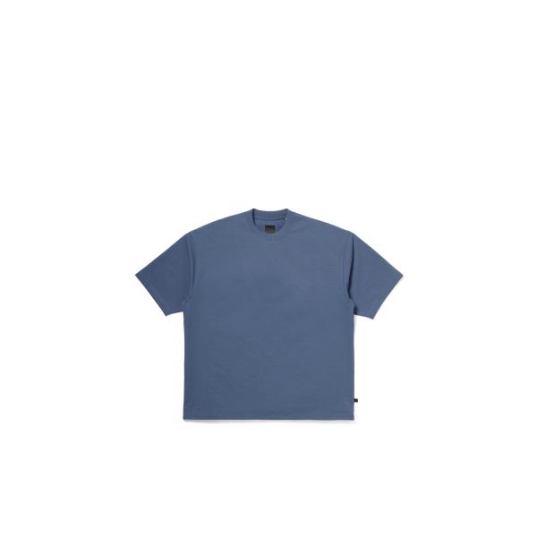 TECH DRAWSTRING S/S TEE - SMOKE BLUE (BE-35026) DA...
