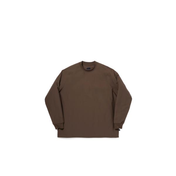 TECH LIGHT WEIGHT L/S TEE - BROWN GRAY (BE-30026) ...