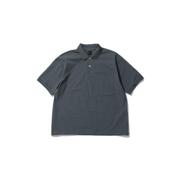 TECH POLO SHIRT S/S - CHARCOAL (BE-37026) DAIWA PI...