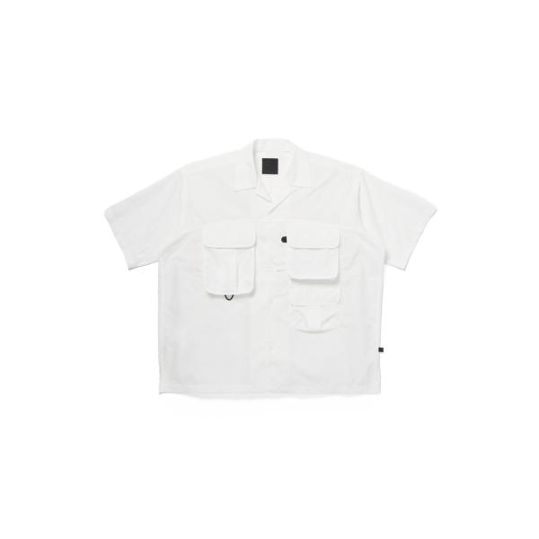 TECH MULTI TOOL POCKET SHIRT S/S SOLID - WHITE (BE...