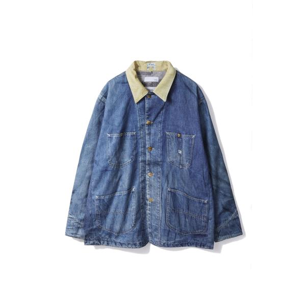 Trompe l'oeil Denim Coveralls - Blue (26-1105) TOL...