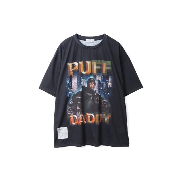 Trompe l'oeil Mosaic T-shirts(S/S) - Black (26-121...