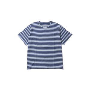 H/W BEATNIK BORDER ISLAND SHIRT / BLUE (PC-006-3999) Porter Classic(ポータークラシック)