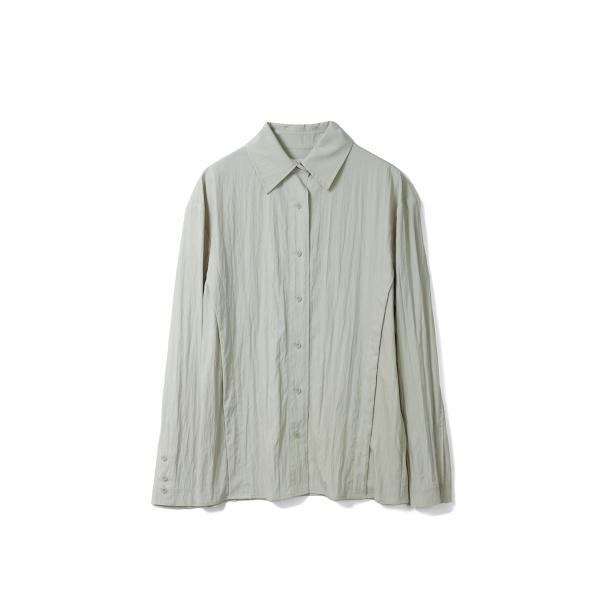 Sidetuck Silky Shirts -MINT (12610410) Todayful(トゥ...