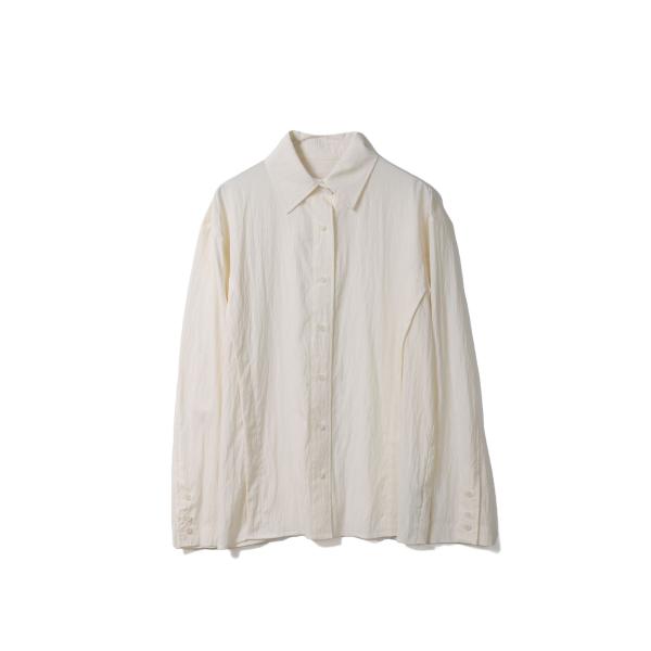 Sidetuck Silky Shirts -ECRU (12610410) Todayful(トゥ...