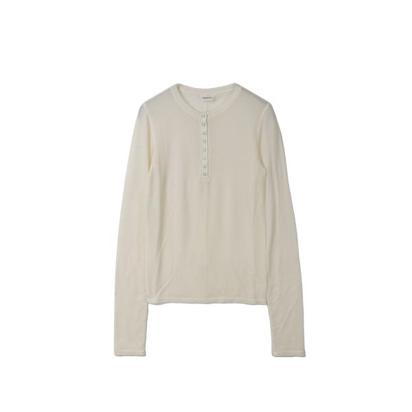 Henleyneck Soft Tops -ECRU (12610608) Todayful(トゥデ...