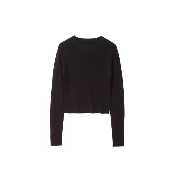Compact Smooth Knit -DARK BROWN  (12610510) Todayf...
