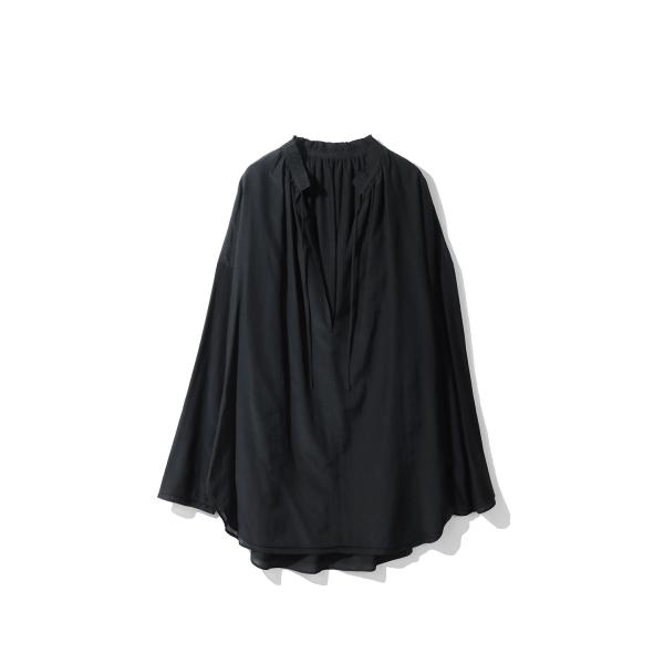 Skipper Silky Shirts -BLACK (12610413) Todayful(トゥ...