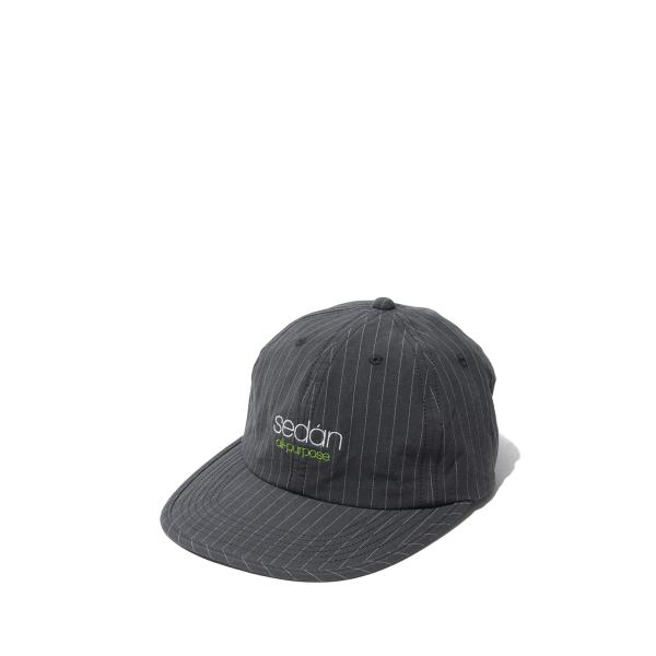 Classic Logo Cotton Linen Cap - Black Stripe (SD26...