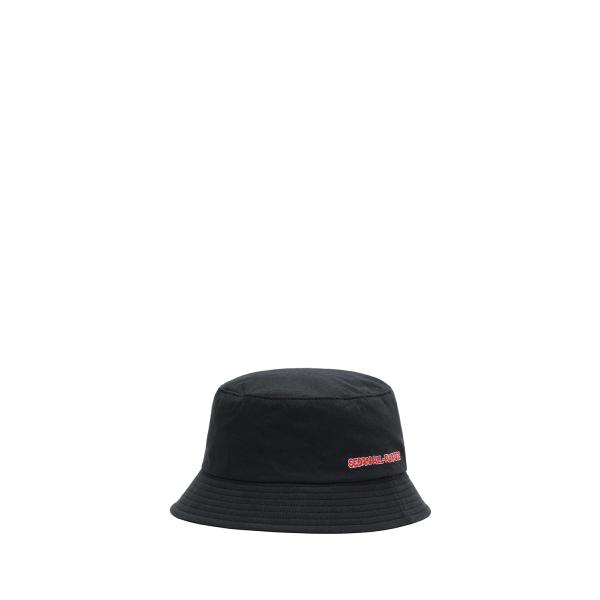 Cartoon Logo Bucket Hat - Black (SD26S-CP05) SEDAN...