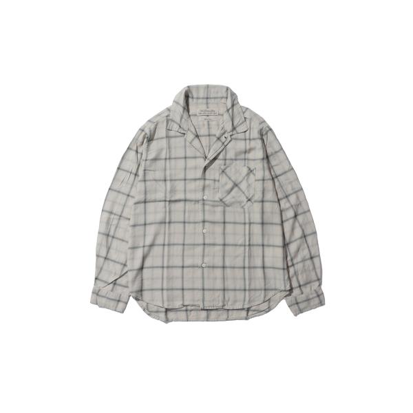 Rayon Twill Check Shirt - OFF (RN30389053) Remi Re...