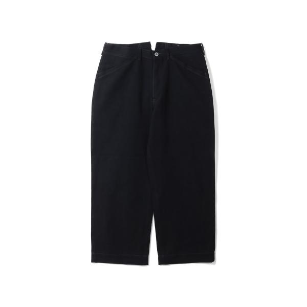 EARLY WORK TROUSERS - BLACK (707-261044) AMOSKEAG(...