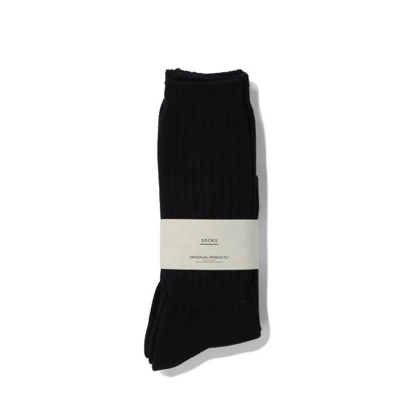 2P LONG SOCKS - BLACK (253-60910) Universal Produc...