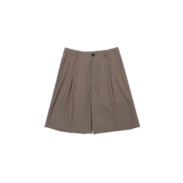 WOOL SHORTS - GREIGE (261-60507) Universal Product...
