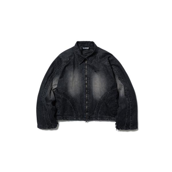 CPG ZIP DENIM JACKET - BLACK (26SS-CPG-06 / FS1926...