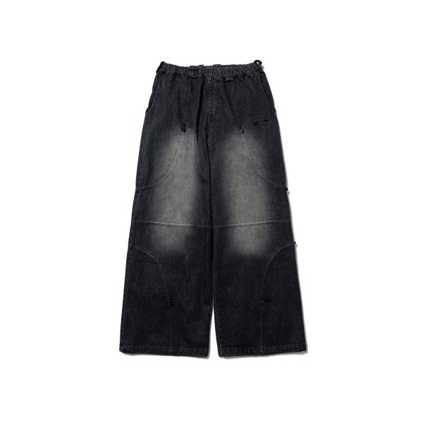 CPG CURVE CORD DENIM PANTS - BLACK (26SS-CPG-07 / ...