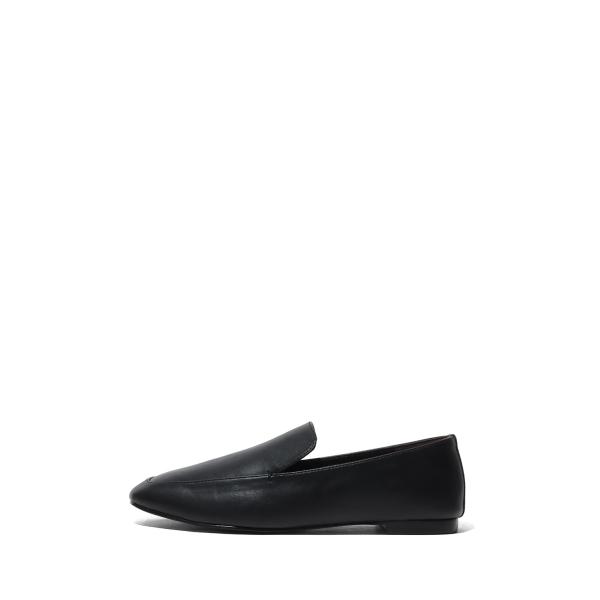 Ecoleather Flat Loafers - BLACK (62611013) anuke(ア...