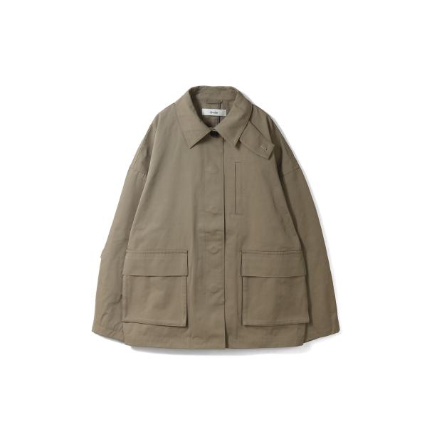 Over Half Coat - BEIGE (62610001) anuke(アンヌーク)