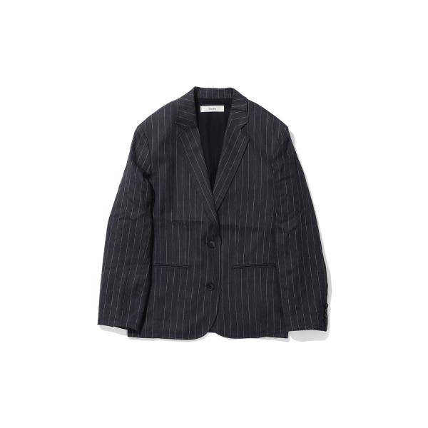 Over Linen Jacket - NAVY (62610104) anuke(アンヌーク)