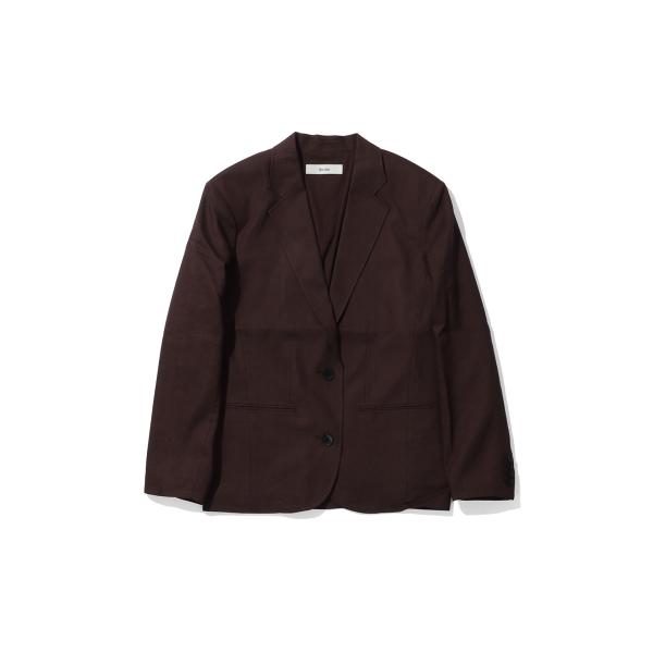 Over Linen Jacket - BROWN (62610104) anuke(アンヌーク)