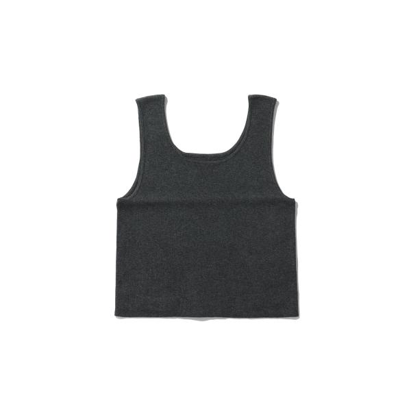 Short Knit Tanktop - CHARCOAL GRAY (62610524) anuk...