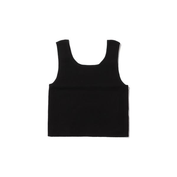Short Knit Tanktop - BLACK (62610524) anuke(アンヌーク)