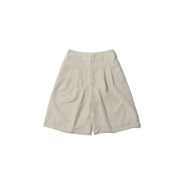 Tuck Half Pants - IVORY (62610716) anuke(アンヌーク)