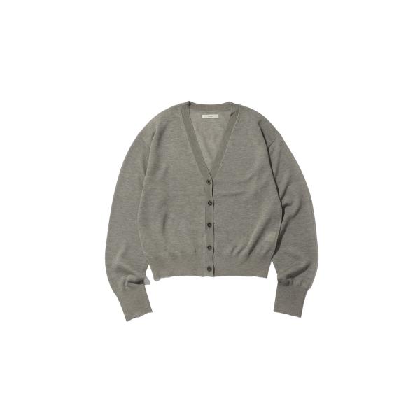 Highgauge Sheer Cardigan - GRAY BEIGE (62610522) a...
