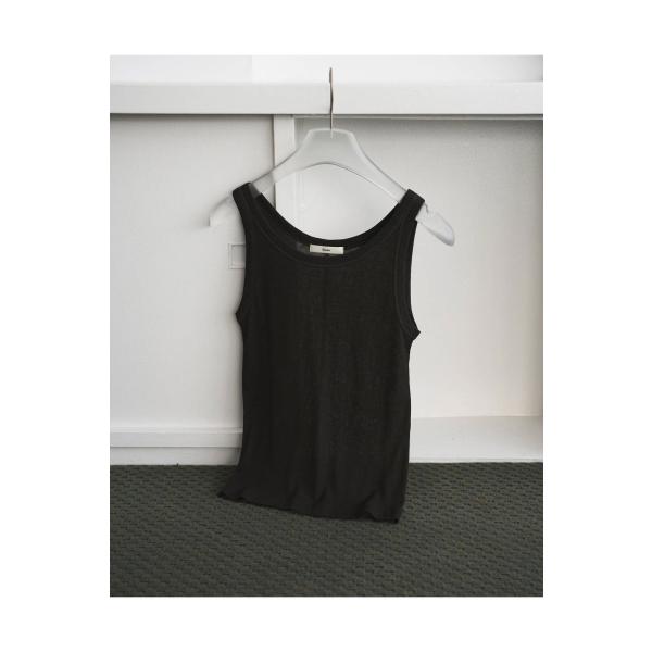 Wool Rib Tanktop - BROWN (62610614) anuke(アンヌーク)