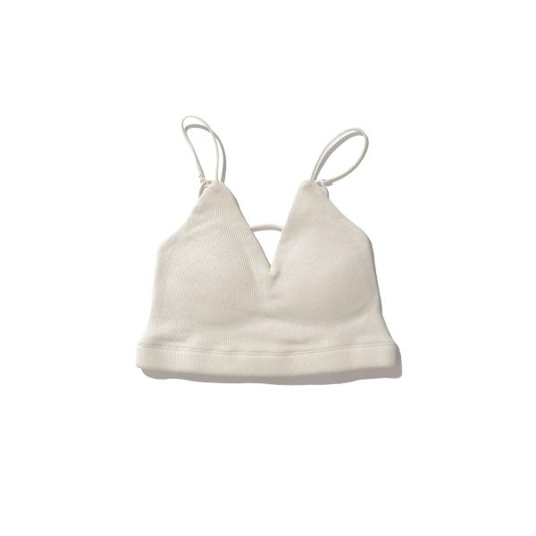 Front Design Bra Top - IVORY (KM24ST02) PALM(パーム)