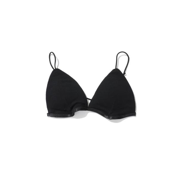 Knit Triangle Bra - BLACK (KM25SUT02) PALM(パーム)
