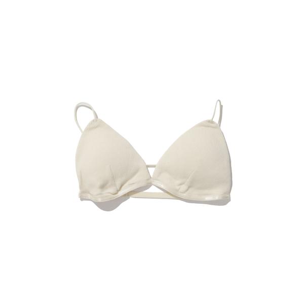 Knit Triangle Bra - OFF WHITE (KM25SUT02) PALM(パーム...