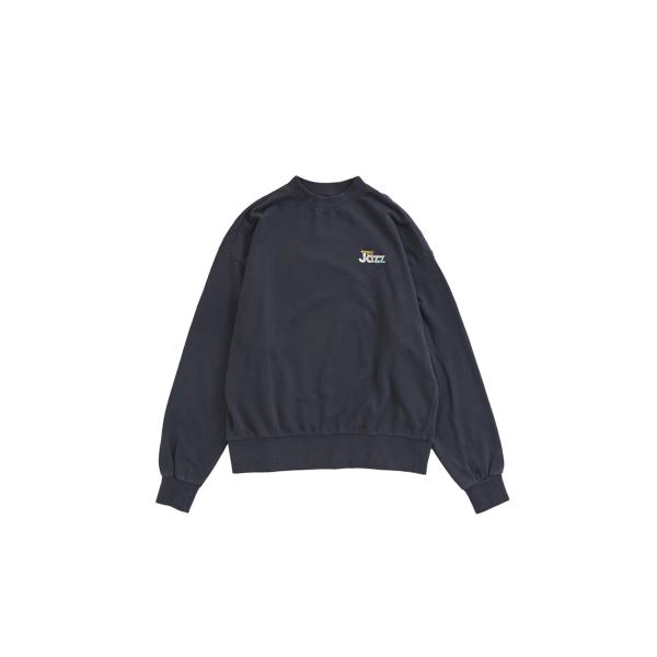 JAZZ GROOVE SWEATSHIRT - 85 NAVY (26SMSCU10) Shinz...