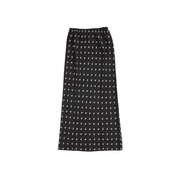 ILICA JACQUARD SKIRT - 07 BLACK (26SMSSK02) Shinzo...
