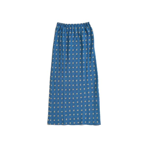 ILICA JACQUARD SKIRT - 83 BLUE (26SMSSK02) Shinzon...