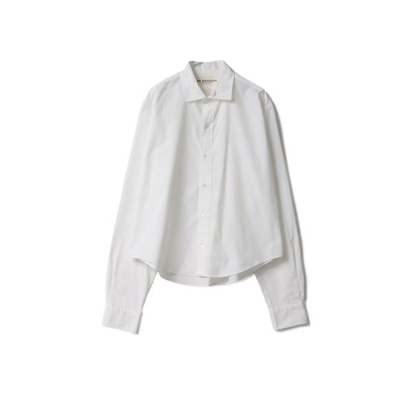 SHORT PECK SHIRT - 01 WHITE (25SMSBL12) Shinzone(シ...
