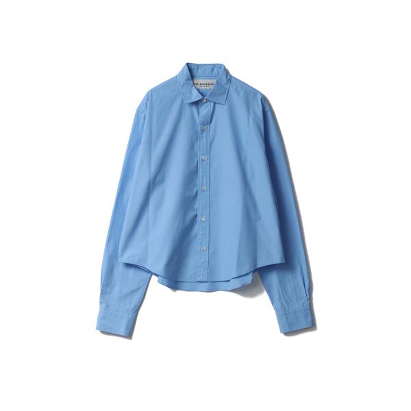 SHORT PECK SHIRT - 83 BLUE (25SMSBL12) Shinzone(シン...