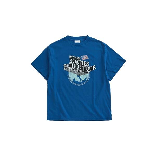 BOATIES TOUR TEE - 83 BLUE (26MMSCU08) Shinzone(シン...