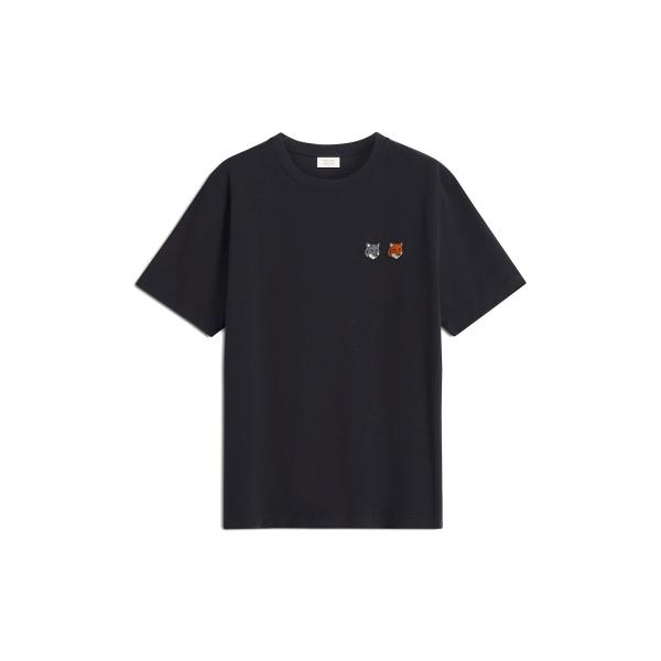 DOUBLE FOX HEAD COMFORT TEE- SHIRT - ANTHRAC (OM01...
