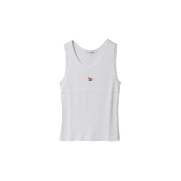 BABY FOX TANK TOP - WHITE (PW00623KA0033) Maison K...