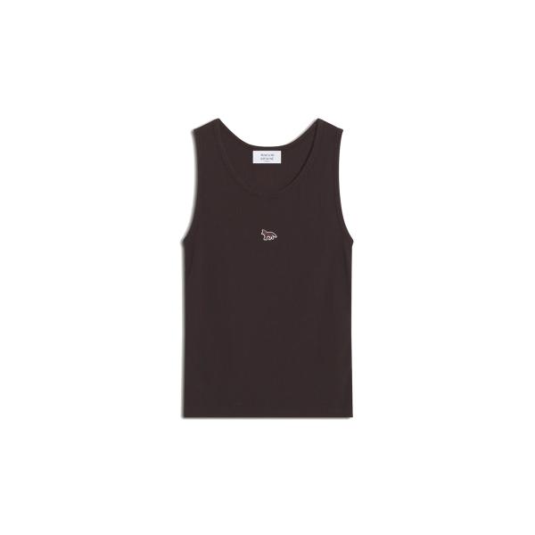 BABY FOX RIBBED TANK TOP - GANACHE (MW00121KA0033)...