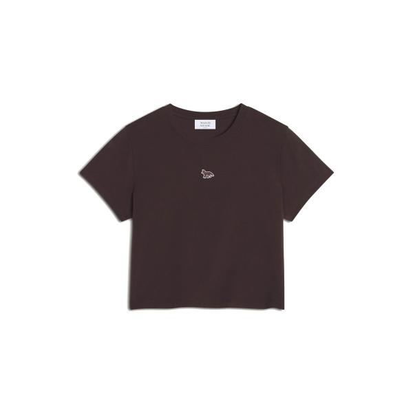 BABY FOX BABY TEE-SHIRT - GANACHE (MW00105KJ7026) ...