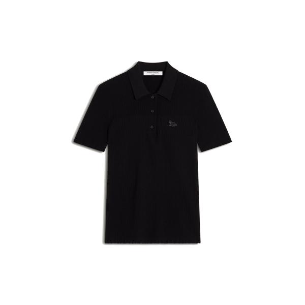 BABY FOX PLEAT RIB POLO - BLACK (QW00202KT1193) Ma...