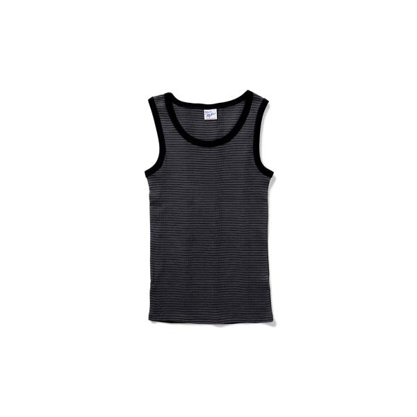 Panel ribbed tanktop - CGRAY (808C) Miller(ミラー)