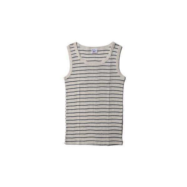 Panel ribbed tanktop - WHT-NG (808C) Miller(ミラー)
